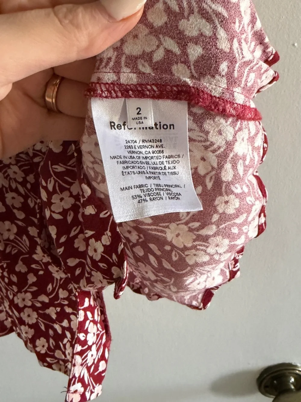 Reformation Rilynn Dress - Picture 5 of 5